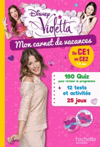 Mon carnet de vacances Violetta - Du CE1 au CE2 de Loïc Audrain - Poche -  Livre - Decitre