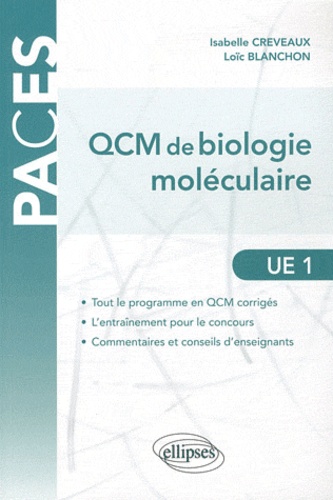 QCM de biologie moléculaire UE 1