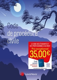 Loïc Cadiet - Code de procédure civile 2025 - jaquette.