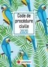 Loïc Cadiet - Code de procédure civile - Jaquette perroquet.