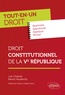 Loïc Chabrier et Benoit Haudrechy - Droit constitutionnel de la Ve République.