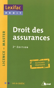 Loïc de Graëve - Droit des assurances.