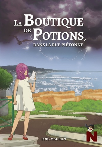 La boutique de potions. Dans la rue piétonne