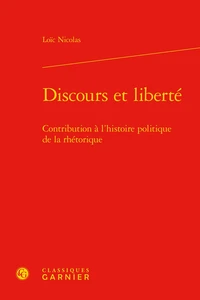 Discours et liberté