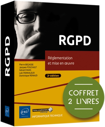 Loïc Panhaleux et Gérard Haas - RGPD - Coffret en 2 volumes : Réglementation et mise en œuvre.