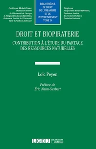 Droit et biopiraterie
