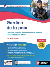 Gardien de la paix Catégorie B