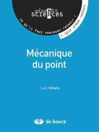 Loïc Villain - Mécanique du point.