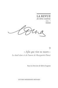 Afin que rien ne meure