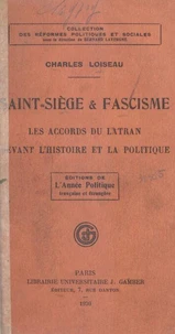 Saint-Siège et fascisme