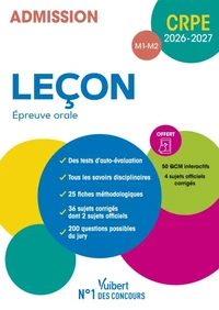 Leçon Epreuve orale CRPE M1-M2