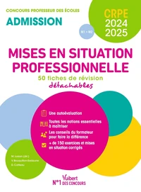 Mises en situation professionnelle Concours Professeur des écoles