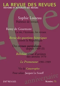 La Revue des revues numéro 75