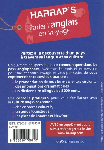 Parler l'anglais en voyage  avec 2 Plan détachable