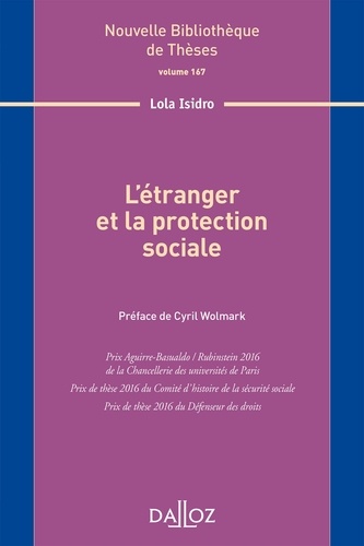 Lola Isidro - L'étranger et la protection sociale.