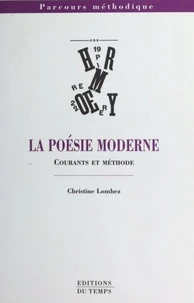 La poésie moderne