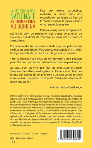 La réconciliation nationale en trompe l'oeil au Burkina