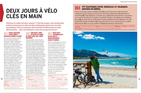 500 balades à vélo en France. Itinéraires et randonnées de tous niveaux