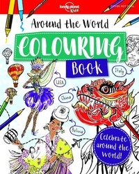  Lonely Planet - Around the world colouring book.