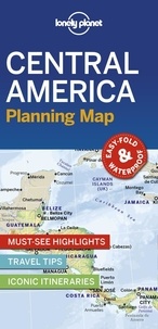  Lonely Planet - Central america planning map.