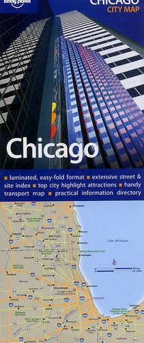  Lonely Planet - Chicago New Map.