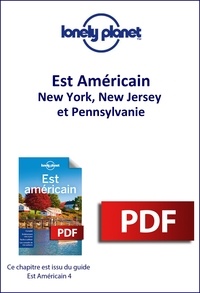  Lonely Planet - GUIDE DE VOYAGE  : Est Américain - New York, New Jersey et Pennsylvanie.