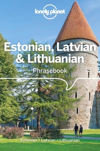  Lonely Planet - Estonian, Latvian & Lithuanian Phrasebook & Dictionary.