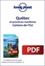  Lonely planet fr - GUIDE DE VOYAGE  : Québec - Cantons-de-l'Est.