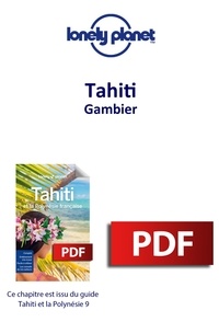  Lonely planet fr - GUIDE DE VOYAGE  : Tahiti et la Polynésie française - Gambier.