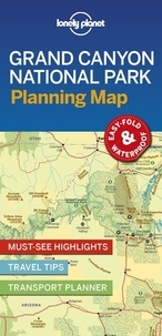  Lonely Planet - Grand Canyon National Park planning map.
