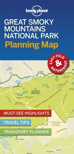  Lonely Planet - Great Smoky Mountains National Park planning map.