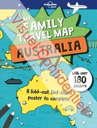  Lonely Planet - My family travel map Australia.