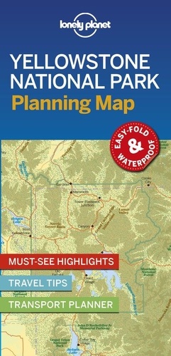  Lonely Planet - Yellowstone National Park planning map.