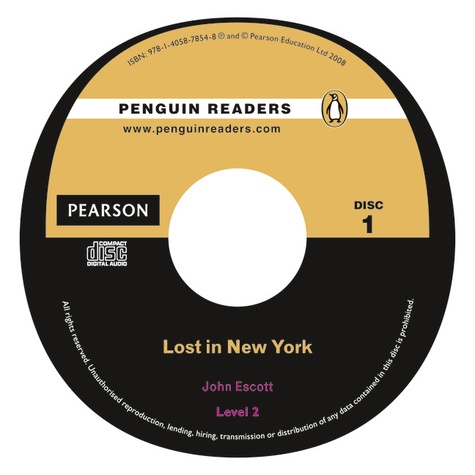  Longman group - Lost in New York Level 2. 1 CD audio