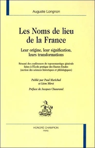 Les noms de lieu de la France