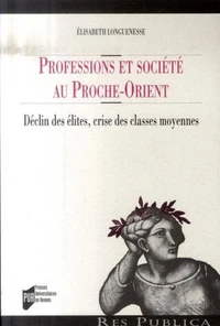 Professions et sociétés au proche-orient
