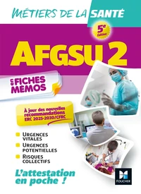 AFGSU 2 en fiches mémos