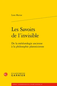 Les savoirs de l'invisible