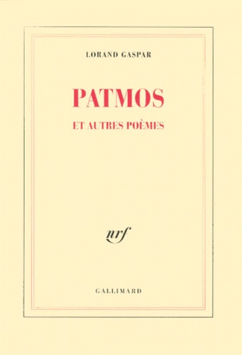Patmos Et Autres Poemes