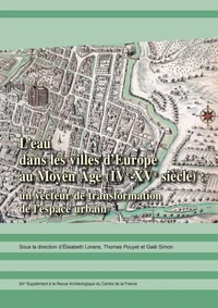 L'eau dans les villes d'Europe au Moyen Age (IVe-XVe siècle) : un vecteur de transformation de l'espace urbain