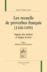 Les recueils de proverbes français (1160-1490)