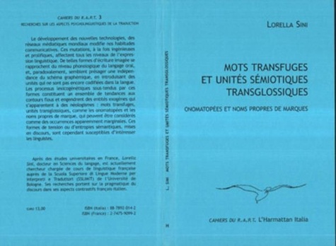 Lorella Sini - Mots transfuges et unités sémiotiques transglossiques.