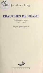 Ébauches de néant