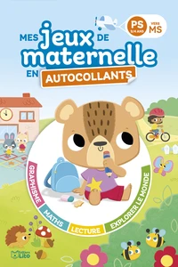 Mes jeux de maternelle en autocollants