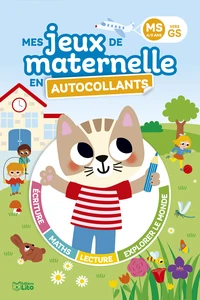 Mes jeux de maternelle en autocollants