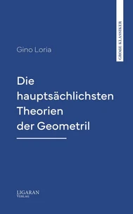 Die hauptsächlichsten Theorien der Geometrie