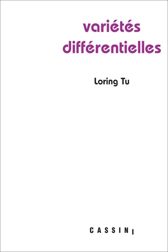Loring-W Tu - Variétés différentielles.