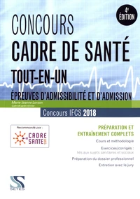 Concours cadre de santé 2018