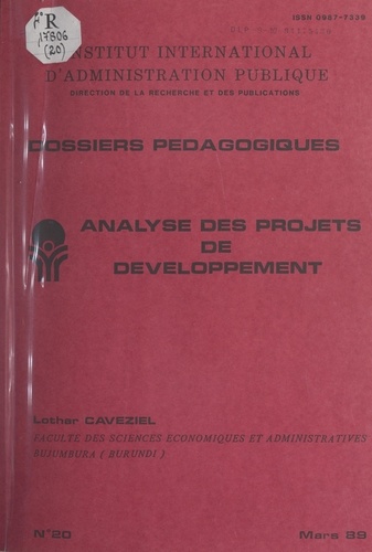 Analyse des projets de développement