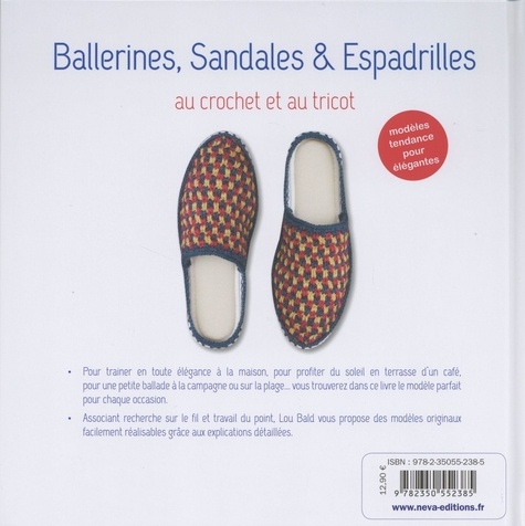 Ballerines, Sandales & Espadrilles au crochet et au tricot